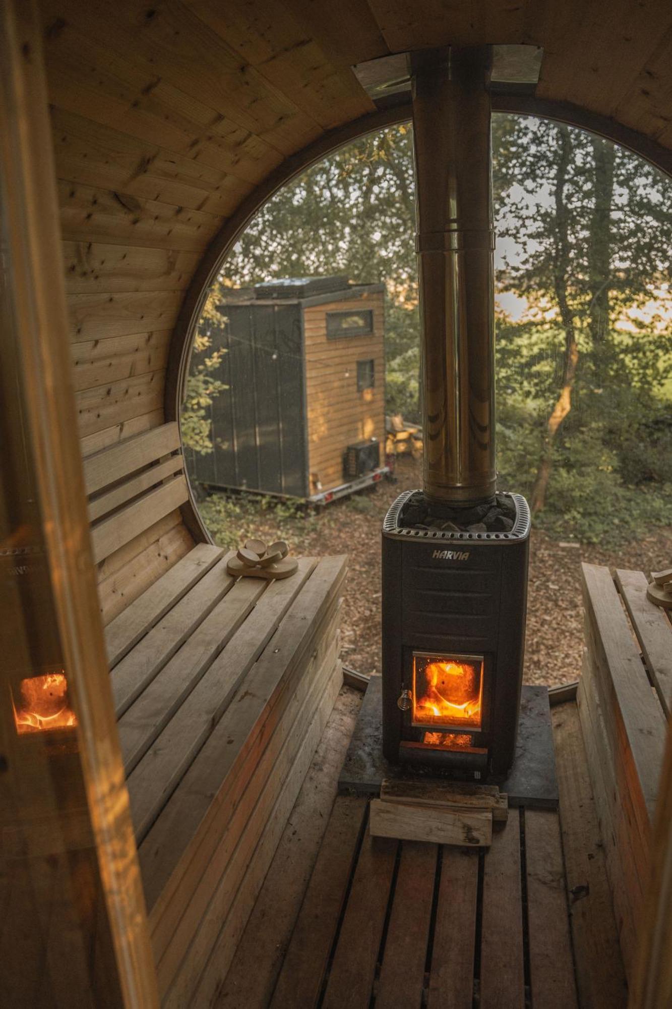 Tinyparks Forest Cabins Hoogersmilde Bagian luar foto