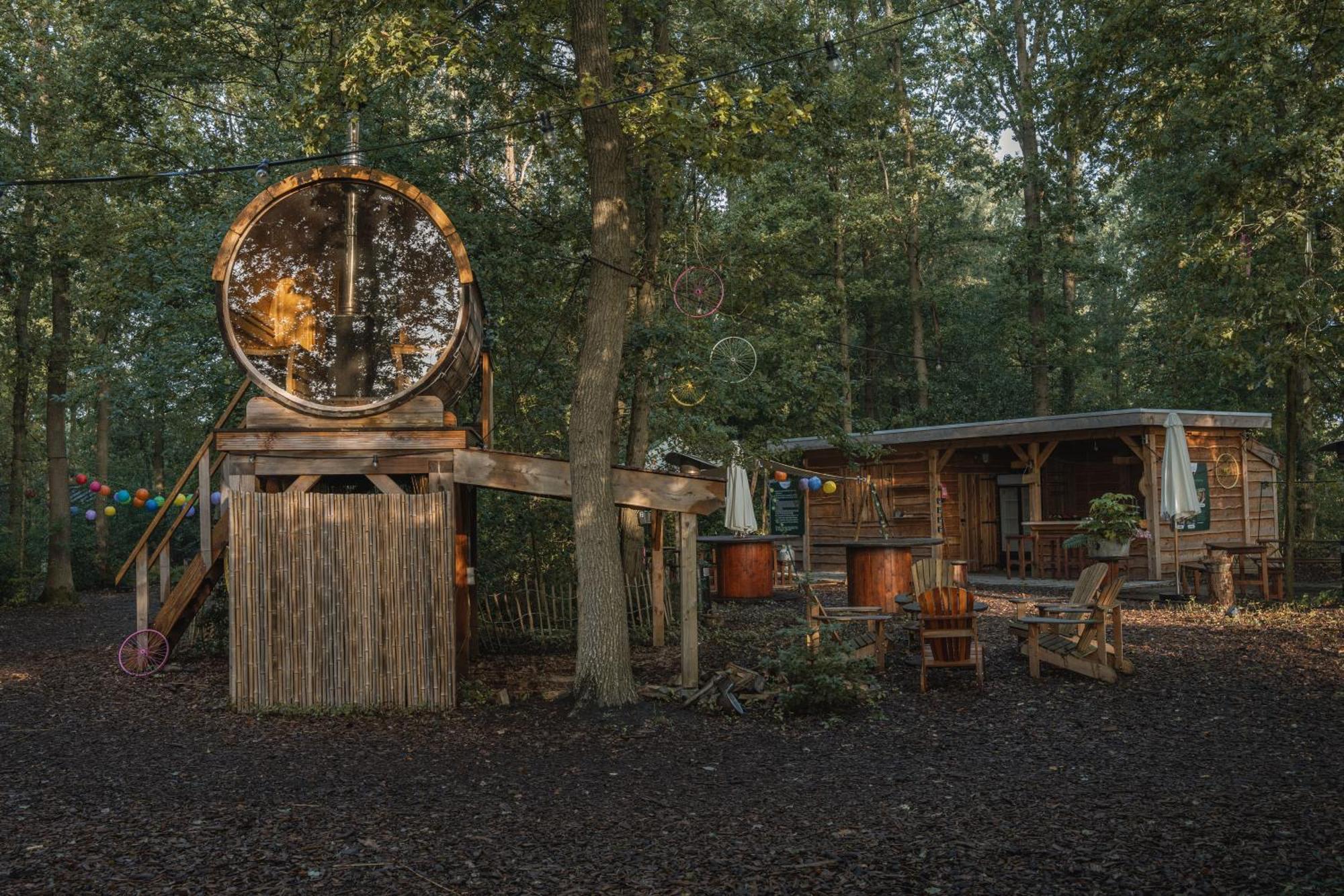 Tinyparks Forest Cabins Hoogersmilde Bagian luar foto